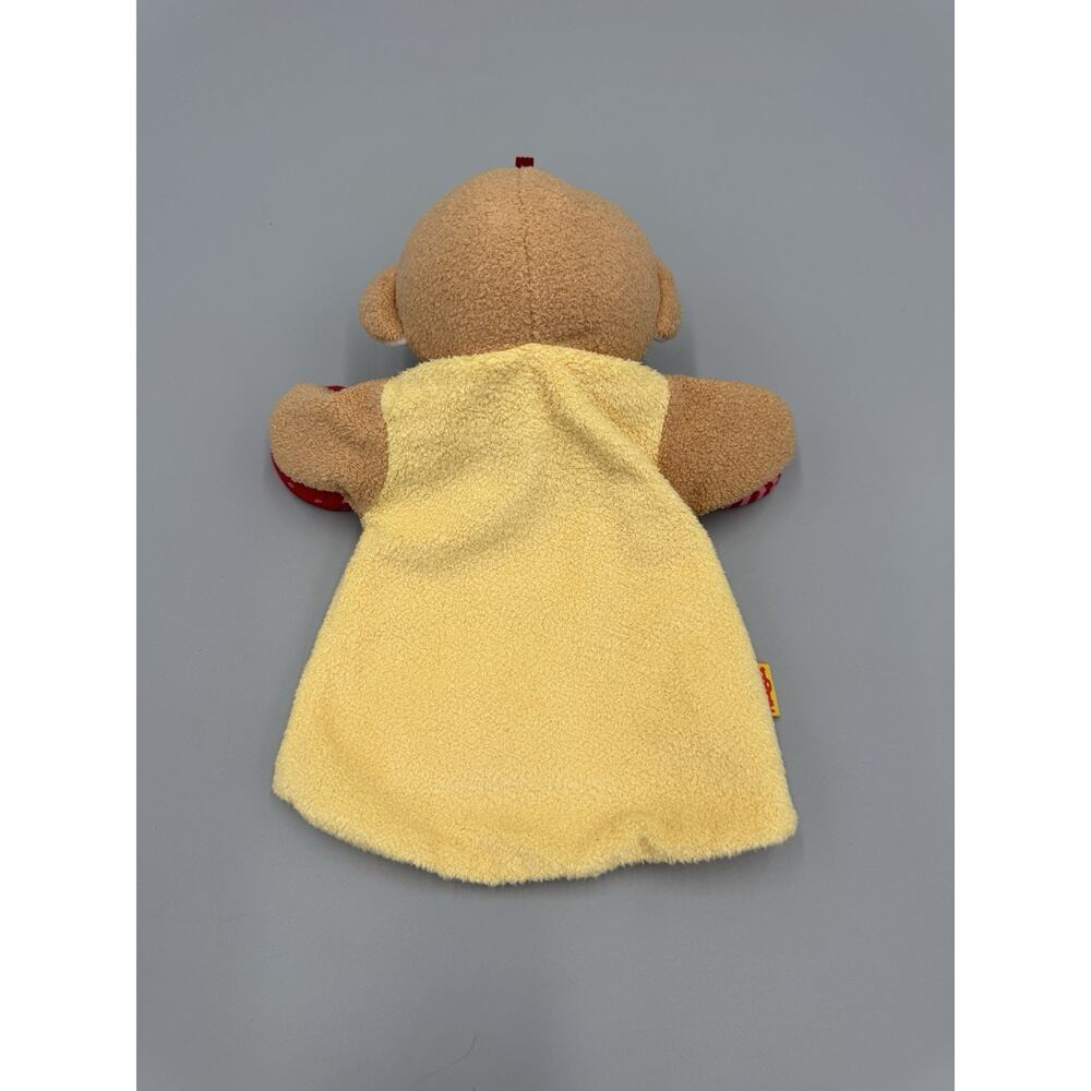 Haba Monkey Hand Puppet Rattle Plush - Picture 4 of 9